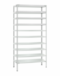 Стеллаж металлический Титан МС-500 2300х1000х500 10 полок