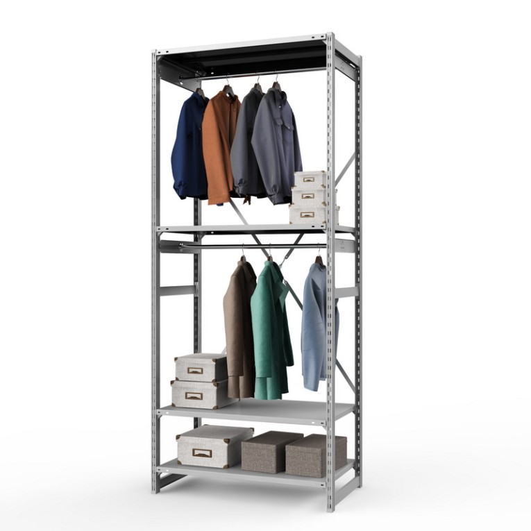 Стеллаж металлический ТСУ Универсал, 2500х1060х600 мм.Штанги: 2шт. Полки: металл 4 шт. купить в Тюмени Стеллаж металлический ТСУ Универсал, 2500х1060х600 мм.Штанги: 2шт. Полки: металл 4 шт. купить в Тюмени