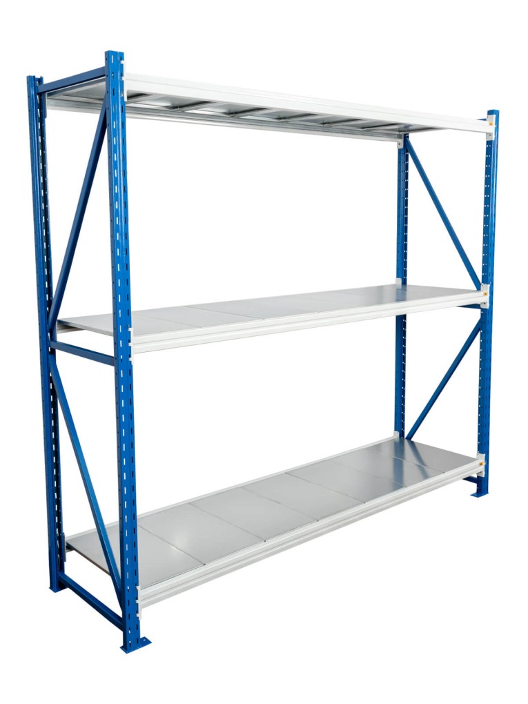 Стеллаж стационарный БиКом СТ-4 300x120x40 3 полки купить в Тюмени Стеллаж стационарный БиКом СТ-4 300x120x40 3 полки купить в Тюмени