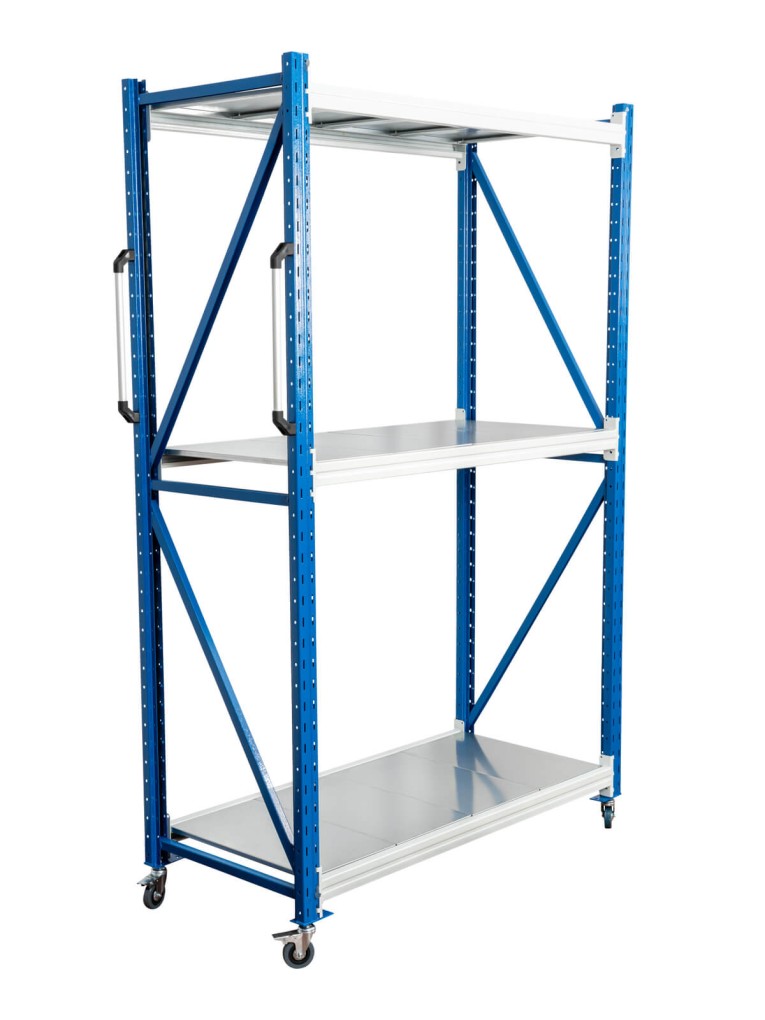 Стеллаж мобильный БиКом СТ-4 300x120x60 3 полки купить в Тюмени Стеллаж мобильный БиКом СТ-4 300x120x60 3 полки купить в Тюмени