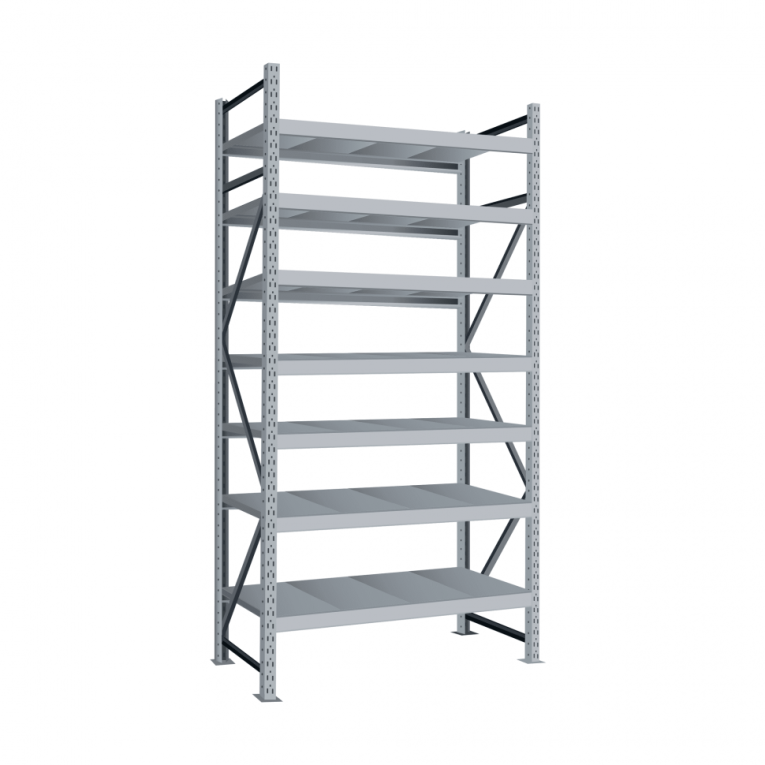 Стеллаж грузовой Диком СТ-051 4500х1500х1050 с 7 ярусами купить в Тюмени