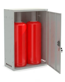 Шкаф для газовых баллонов ШГР 50-2-4 (2х50л) Шкаф для газовых баллонов ШГР 50-2-4 (2х50л)