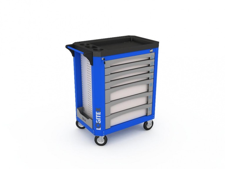 Тумба LOGITEX 7 с системой блокировки ящиков купить в Тюмени Тумба LOGITEX 7 с системой блокировки ящиков купить в Тюмени