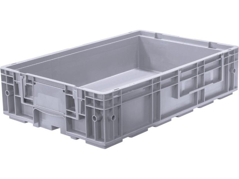 Пластиковый контейнер KLT 6415 594х396х148 серый купить в Тюмени Пластиковый контейнер KLT 6415 594х396х148 серый купить в Тюмени